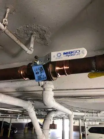 Copper pipe repair and valve work for Backflow Testing in Milpitas